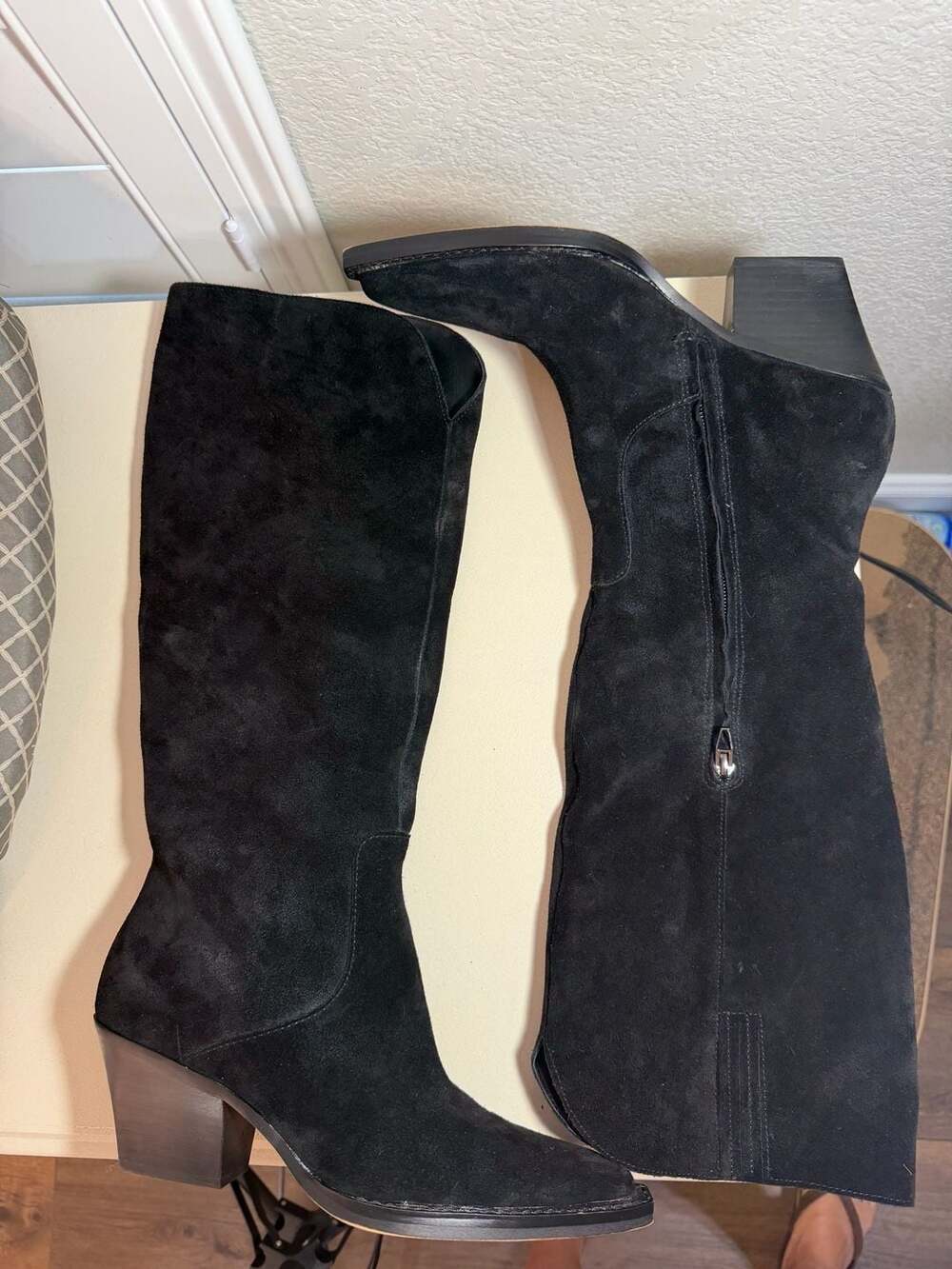 Raj Boots in Onyx Suede - Picture 9 of 9